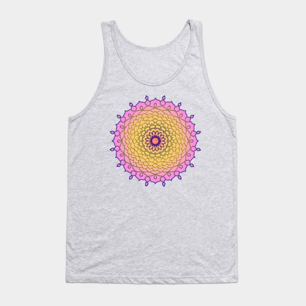 Mandala Doodle0001 Tank Top by benjaminfaucher7